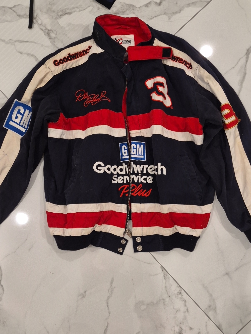 Vintage Nascar Dale Earnhart Goodwrench Racing Men’s Bomber Jacket